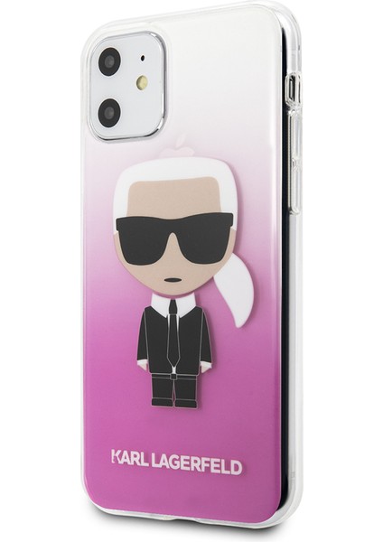 iPhone 11 Uyumlu Kılıf Yarı Transparan Karl Dizayn Kapak indirimleri