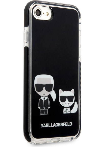 iPhone 8 Uyumlu Kılıf Kenarları Siyah Silikon K&c Dizayn Kapak modelleri