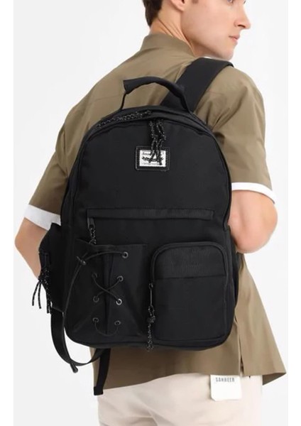 Smartbags Okul Boy Laptop Gözlü Sırt Çantası 2022-3205 Siyah fiyatları