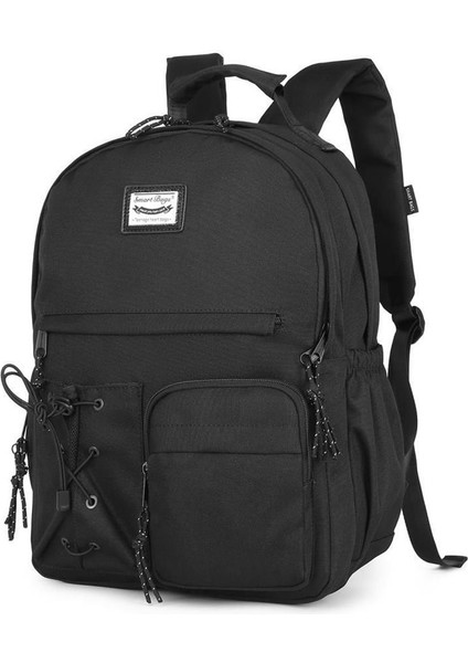 Smartbags Okul Boy Laptop Gözlü Sırt Çantası 2022-3205 Siyah fırsatları