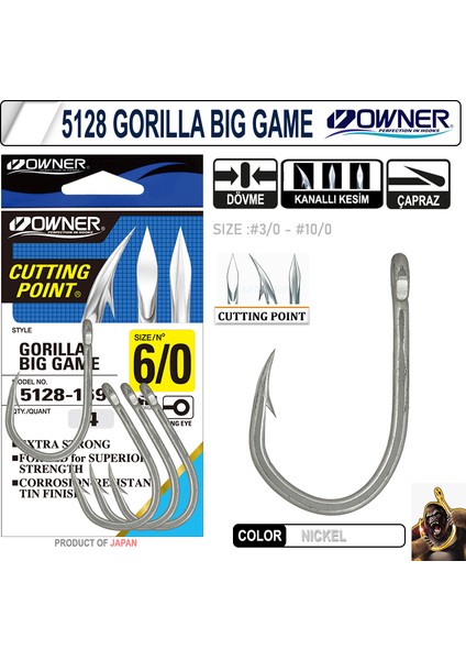 5128 Gorılla Bıg Game 10-0