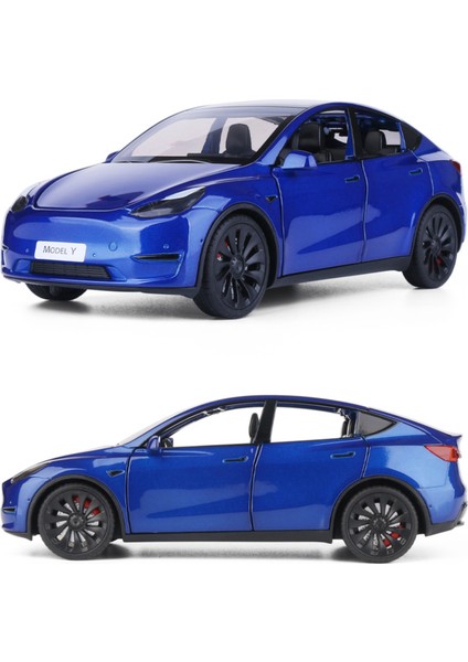 Tesla Model Y 1:24 Birebir Işıklı Maket Sarj Istasyonlu fırsatları