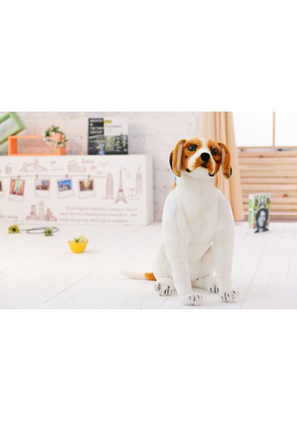 40 cm Beagle Köpek Oyuncak Gerçekçi Dolması Hayvanlar Köpek Peluş Oyuncaklar Hediye Çocuklar Için Ev Dekor Pet Mağaza Promosyon Maskot | Doldurulmuş & Amp;peluş Hayvanlar (Yurt Dışından)