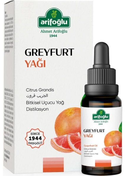 %100 Saf ve Doğal Greyfurt Yağı 10 ml