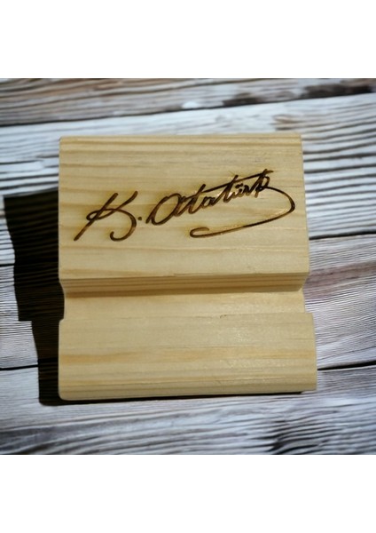 Ahşap Telefon Tutucu modelleri