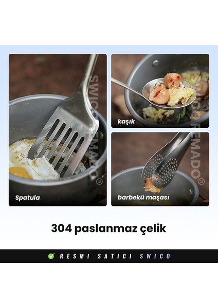 Taşınabilir Kamp Tencere Mutfak Seti (Yurt Dışından) modelleri