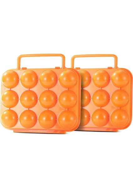 Kamp Yumurta Koruma Kutusu Yumurta Saklama Kabı 2'Li Paket (Yurt Dışından)