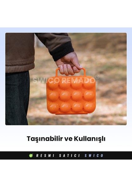 Kamp Yumurta Koruma Kutusu Yumurta Saklama Kabı 2'Li Paket (Yurt Dışından) modelleri