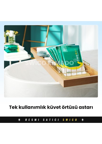 Tek Kullanımlık Küvet Astarı Plastik Poşet 10 Adet (Yurt Dışından) fiyatları