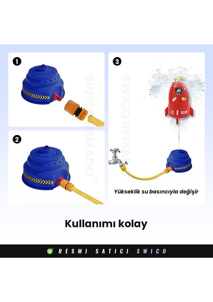 Dönen Su Fıskiyesi Çocuklar Için Dış Mekan Su Oyuncakları (Yurt Dışından)