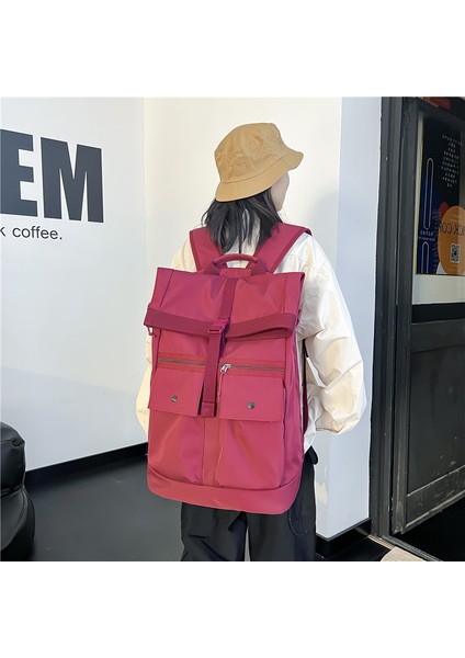Unisex Için Sırt Işe Gidip Gelen El Tek Omuz Büyük Kapasiteli Su Geçirmez Naylon Sırt Kolej Tarzı Çantası (Yurt Dışından) fiyatları