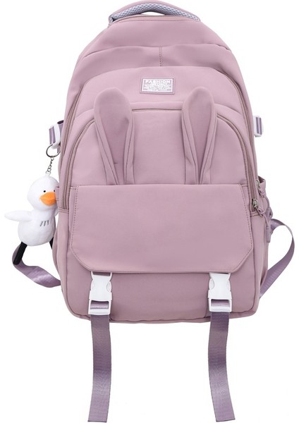 Okul Kız Ilkokul Öğrencisi Çocuk Ortaokul Öğrencisi Büyük Kapasiteli Hafif Sevimli Tatlı Omuz Çantası (Yurt Dışından)