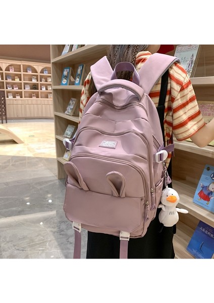Okul Kız Ilkokul Öğrencisi Çocuk Ortaokul Öğrencisi Büyük Kapasiteli Hafif Sevimli Tatlı Omuz Çantası (Yurt Dışından) indirimleri