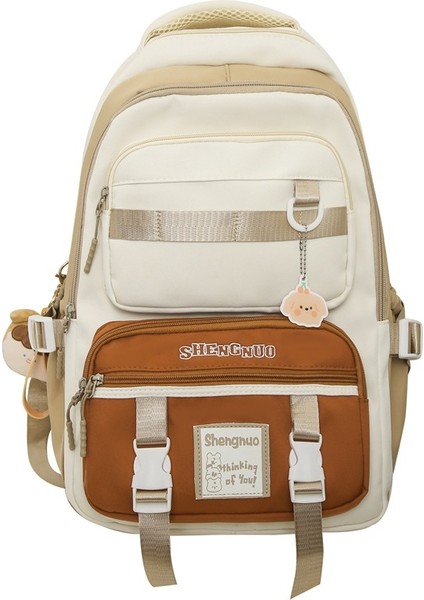 Kampüs Tarzı Sırt Kadın Lise Öğrencileri Ortaokul Öğrencileri Büyük Kapasiteli Okul Bilgisayar Sırt Gelgit Çantası (Yurt Dışından)