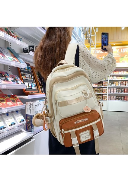 Kampüs Tarzı Sırt Kadın Lise Öğrencileri Ortaokul Öğrencileri Büyük Kapasiteli Okul Bilgisayar Sırt Gelgit Çantası (Yurt Dışından) fırsatları