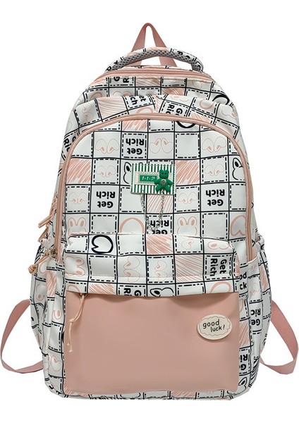 2023 Sırt Çok Yönlü Kolej Okul Kadın Lise Sırt Çantası (Yurt Dışından)