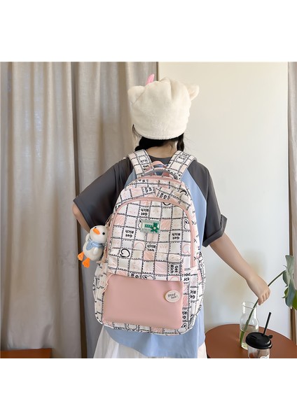 2023 Sırt Çok Yönlü Kolej Okul Kadın Lise Sırt Çantası (Yurt Dışından) modelleri