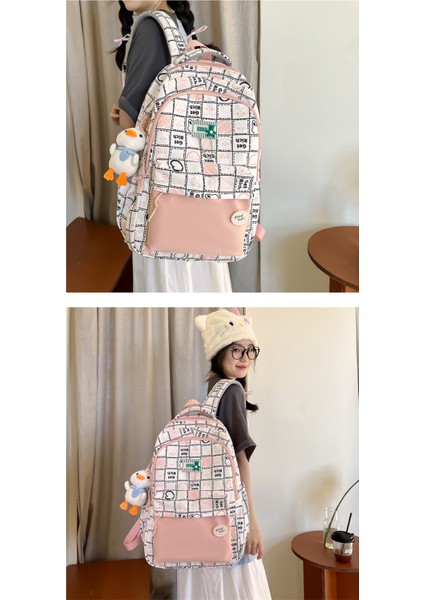 2023 Sırt Çok Yönlü Kolej Okul Kadın Lise Sırt Çantası (Yurt Dışından) indirimleri