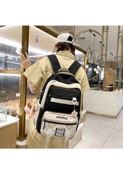 Kampüs Tarzı Sırt Kadın Lise Öğrencileri Ortaokul Öğrencileri Büyük Kapasiteli Okul Bilgisayar Sırt Gelgit Çantası (Yurt Dışından) fiyatları