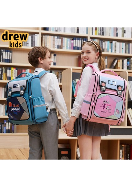 Dikey Versiyon Karikatür Ilkokul Öğrencileri 3-6 Sınıflar Yükü Azaltan Okul Çocuk Sırt Çantası (Yurt Dışından) fiyatları