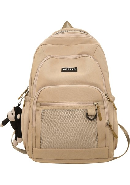 Sırt Lise Erkek Üniversite Öğrencisi Okul Kadın Sırt Çantası (Yurt Dışından)