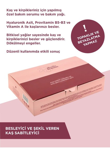 Kaş Şekillendirici Wax + Kaş Kirpik Serum Seti modelleri