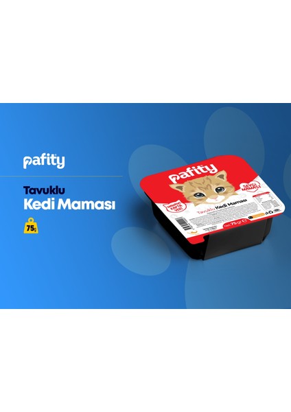 Tavuklu Kedi Maması 75 gr x 20 Adet