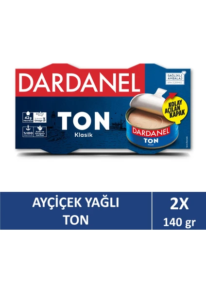 Ayçiçek Yağlı Ton Balığı 2x140 gr