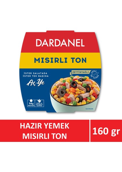 Aç Ye Mısırlı Ton Balığı 160 gr