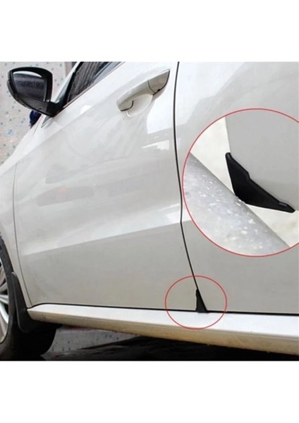 Volkswagen R Logolu Kapı Koruma Kenar Köşe Koruyucu Çarpma Çizilme Önleyici 2 adet modelleri