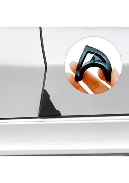 Volkswagen R Logolu Kapı Koruma Kenar Köşe Koruyucu Çarpma Çizilme Önleyici 2 adet indirimleri