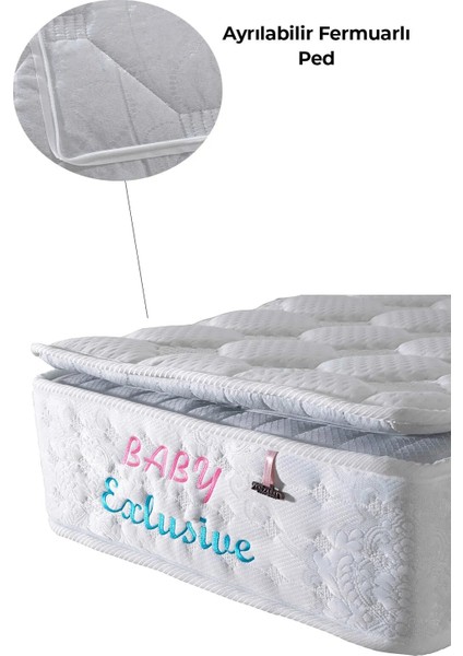 Bedcraft Full Ortopedik Yaylı Bebek Yatağı Natural indirimleri