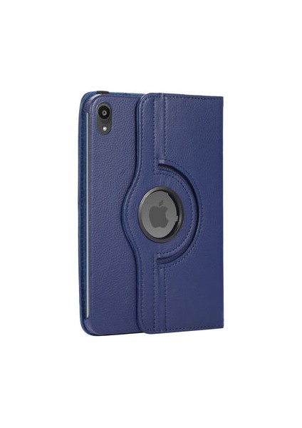 Apple iPad Mini 6.nesil 2021 (A2567-A2568) ile Uyumlu 360° Dönebilen Standlı Tablet Kılıfı