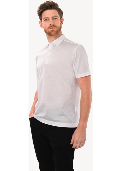 Erkek Beyaz Klasik Tshirt fiyatları