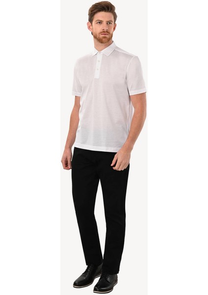 Erkek Beyaz Klasik Tshirt modelleri