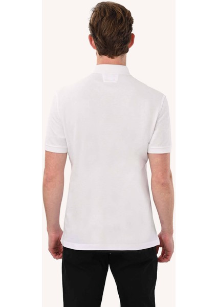 Erkek Beyaz Cotton Regular Fit Tshirt indirimleri