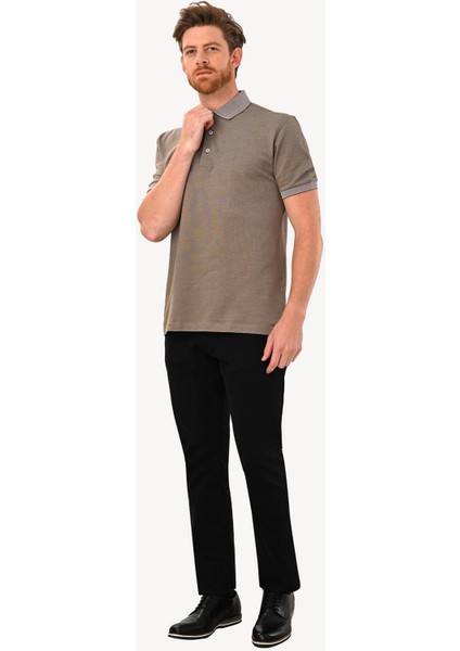 Erkek Vizon Polo Yaka Tshirt modelleri