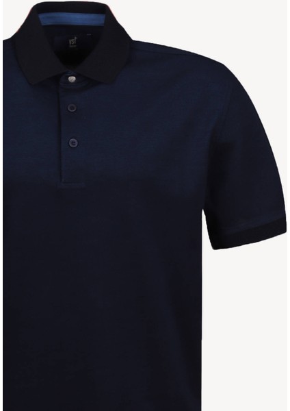 Erkek Lacivert Regular Fit Polo Yaka Tshirt fiyatları