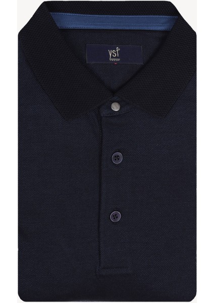 Erkek Lacivert Regular Fit Polo Yaka Tshirt modelleri