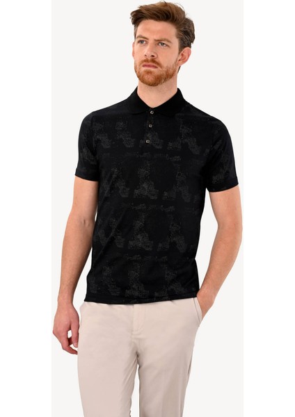 Erkek Siyah Gri T-Shirt Polo Yaka fiyatları