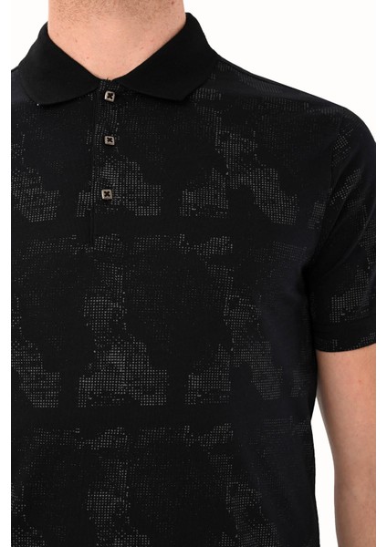 Erkek Siyah Gri T-Shirt Polo Yaka fırsatları
