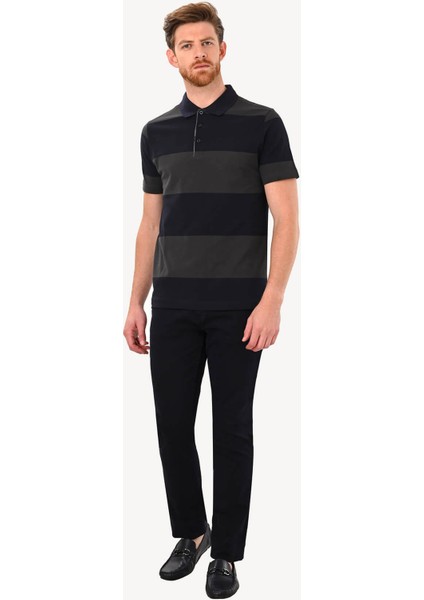 Erkek Lacivert Yeşil T-Shirt Polo Yaka modelleri