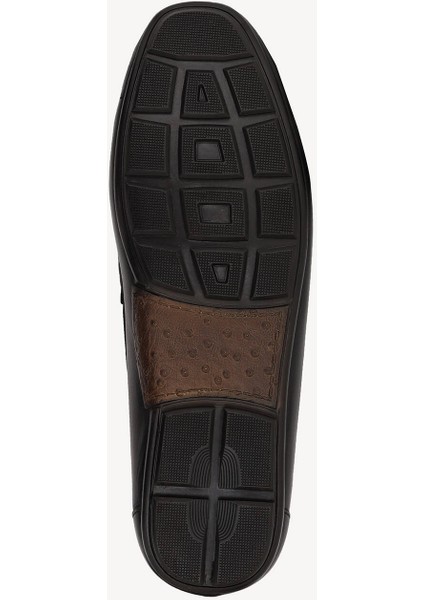 Erkek Siyah Tokalı Ayakkabı