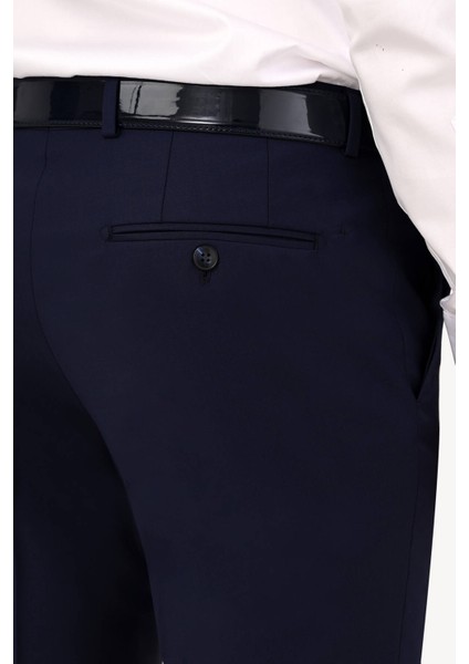 Erkek Lacivert Sivri Yaka Slim Fit Yelekli Takım Elbise indirimleri