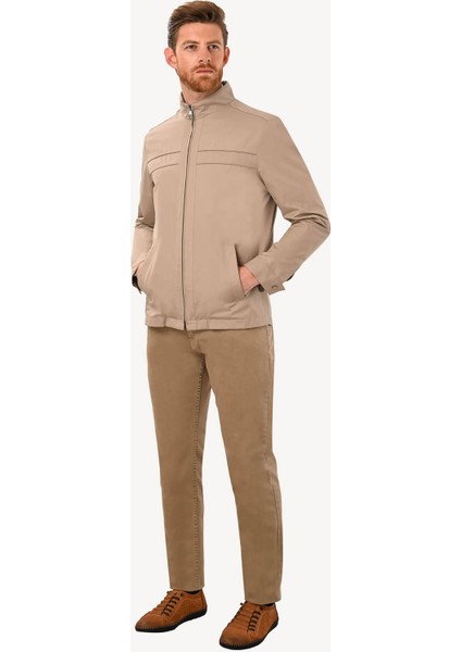 Erkek Bej Yazlık Spor Mont