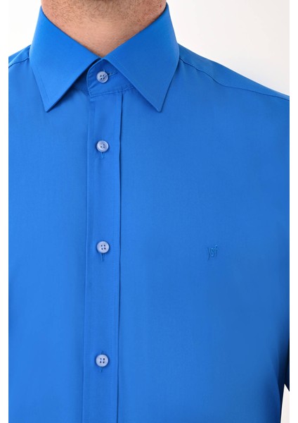 Erkek Parlament Uzun Kol Slim Fit Gömlek modelleri