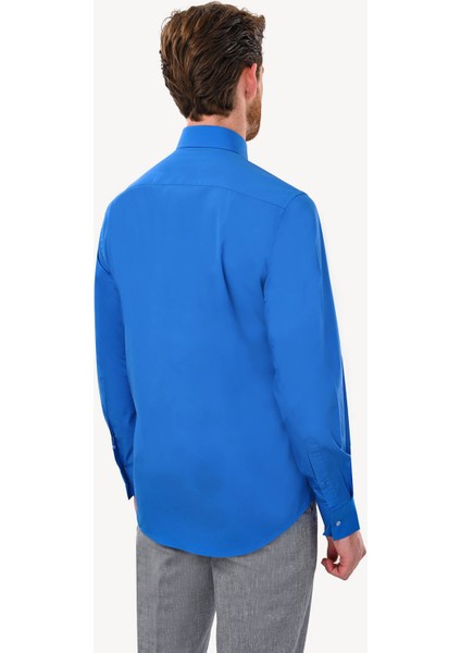 Erkek Parlament Uzun Kol Slim Fit Gömlek fırsatları