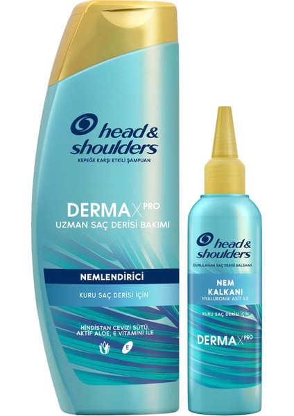 Head & Shoulders Derma x Pro Nemlendirici Seti 350 ml Şampuan + Balsam 145 ml