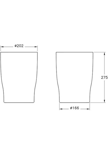 Eternity A4430039 Çöp Kovası, 3L, Siyah