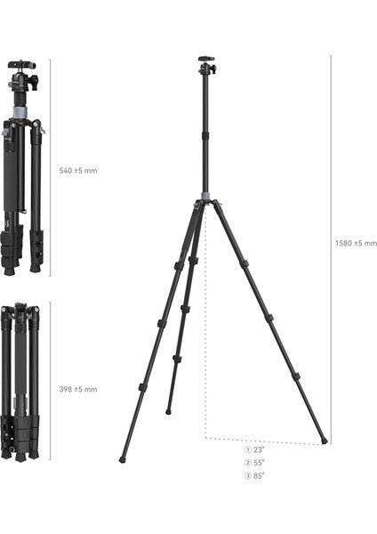 4059 Ap-20 Carbon Fiber Tripod